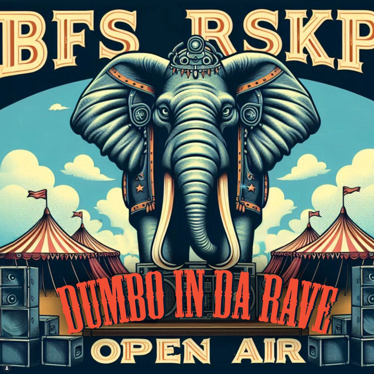 Affiche — Dumbo in da Rave